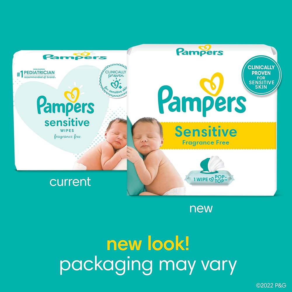 pampers sensitive pieluchy 1