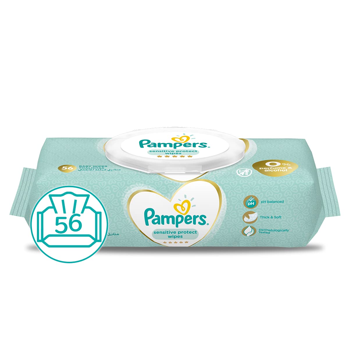 pampers sensitive protect