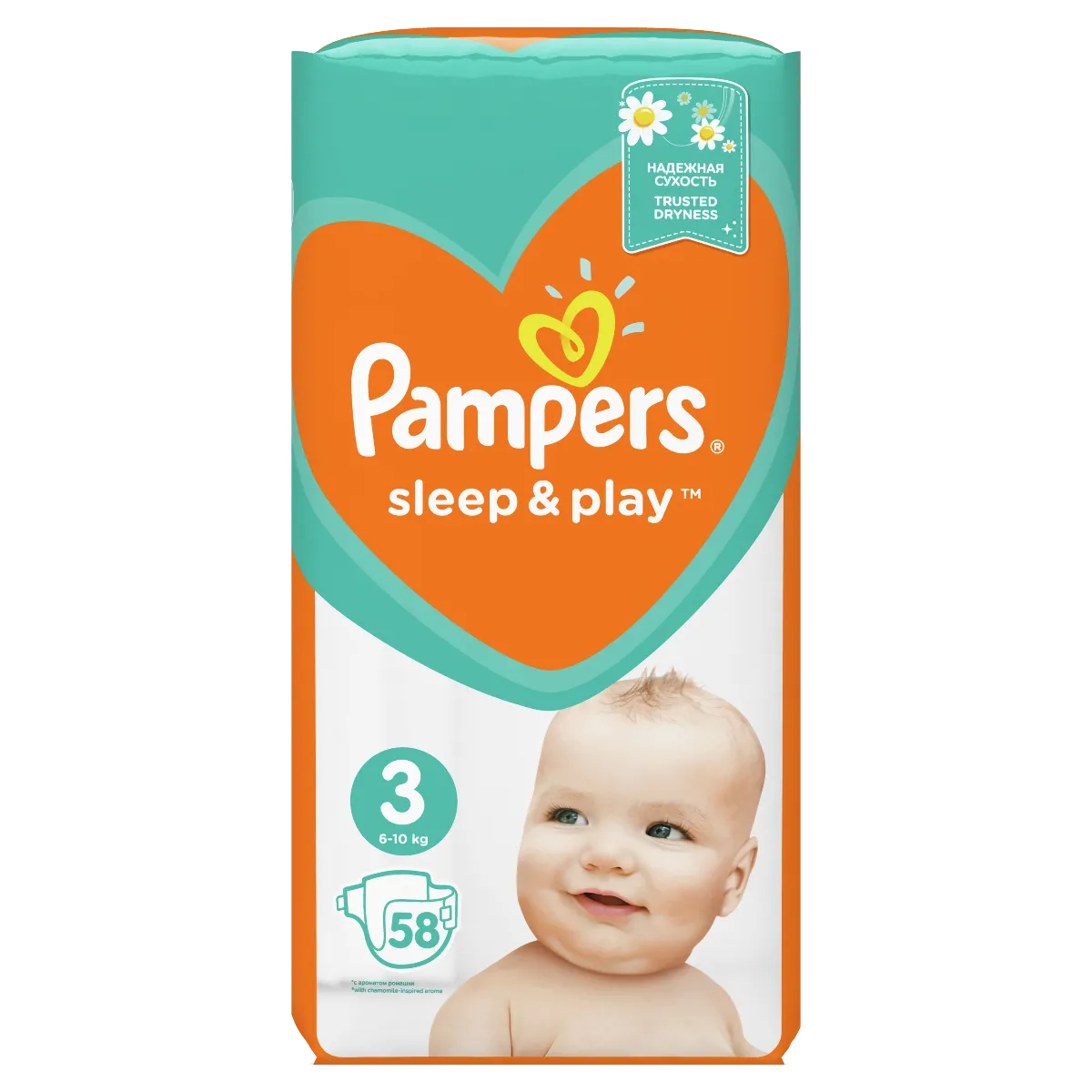 pampers sleep&play pieluchy rozmiar 3 midi 6-10 kg 58 sztuk