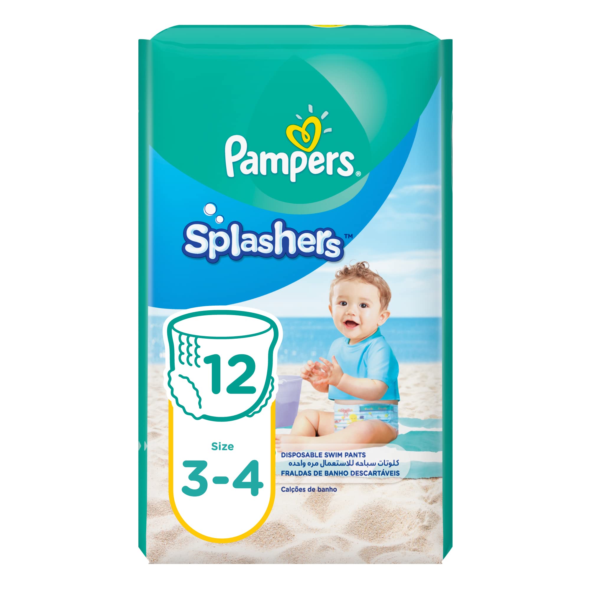 pampers splashers 3 4