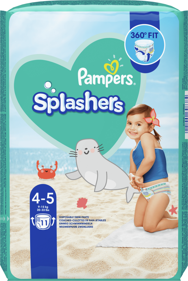 pampers splashers czy zatrzymują siku