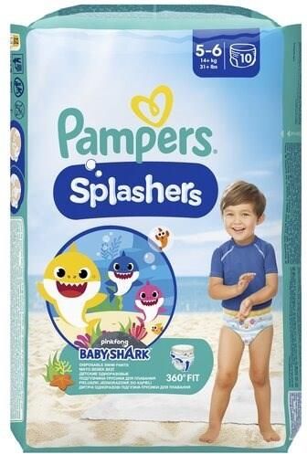 pampers splashers jaki rozmiar