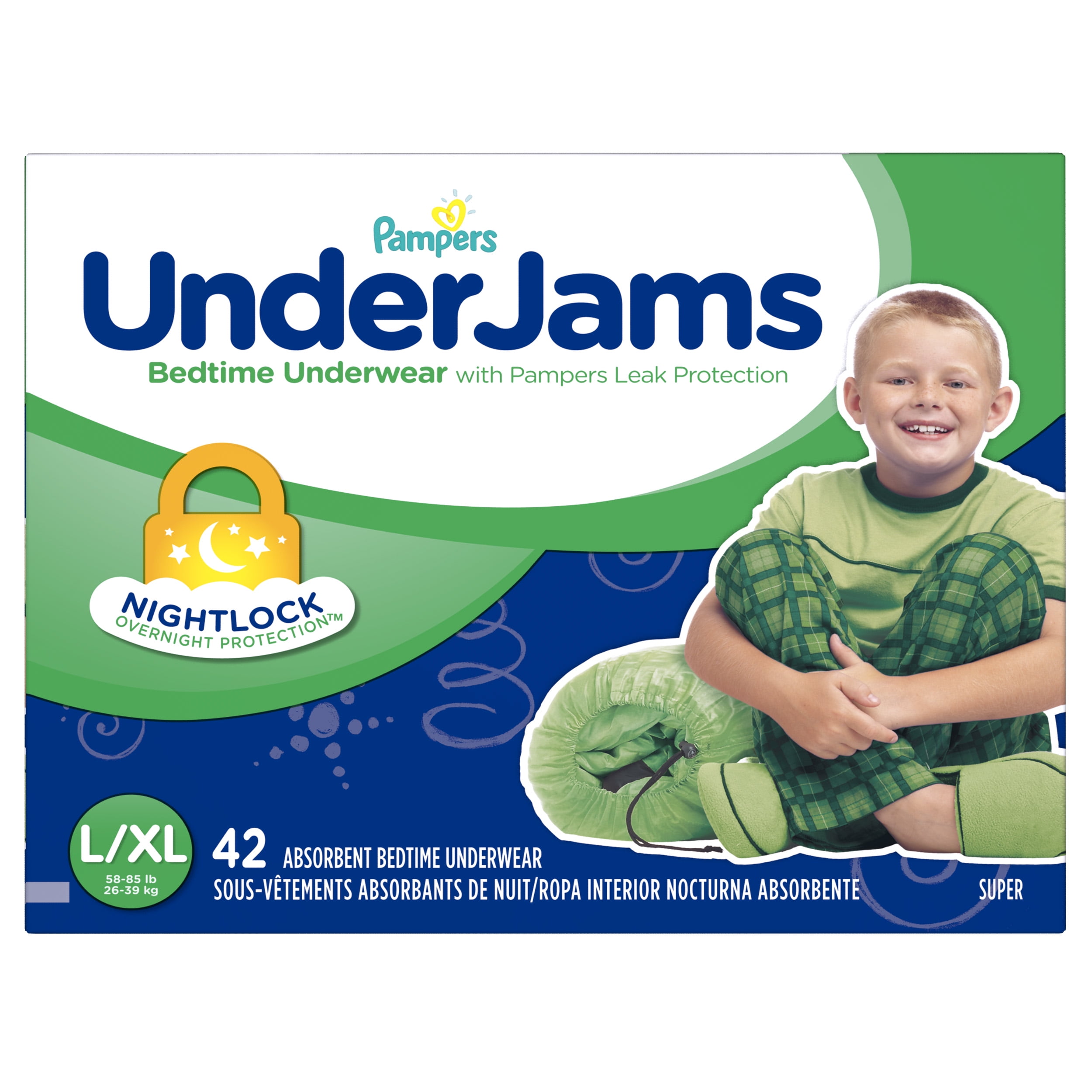 pampers underjams l xl