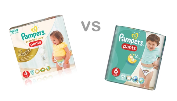 pampers zielone