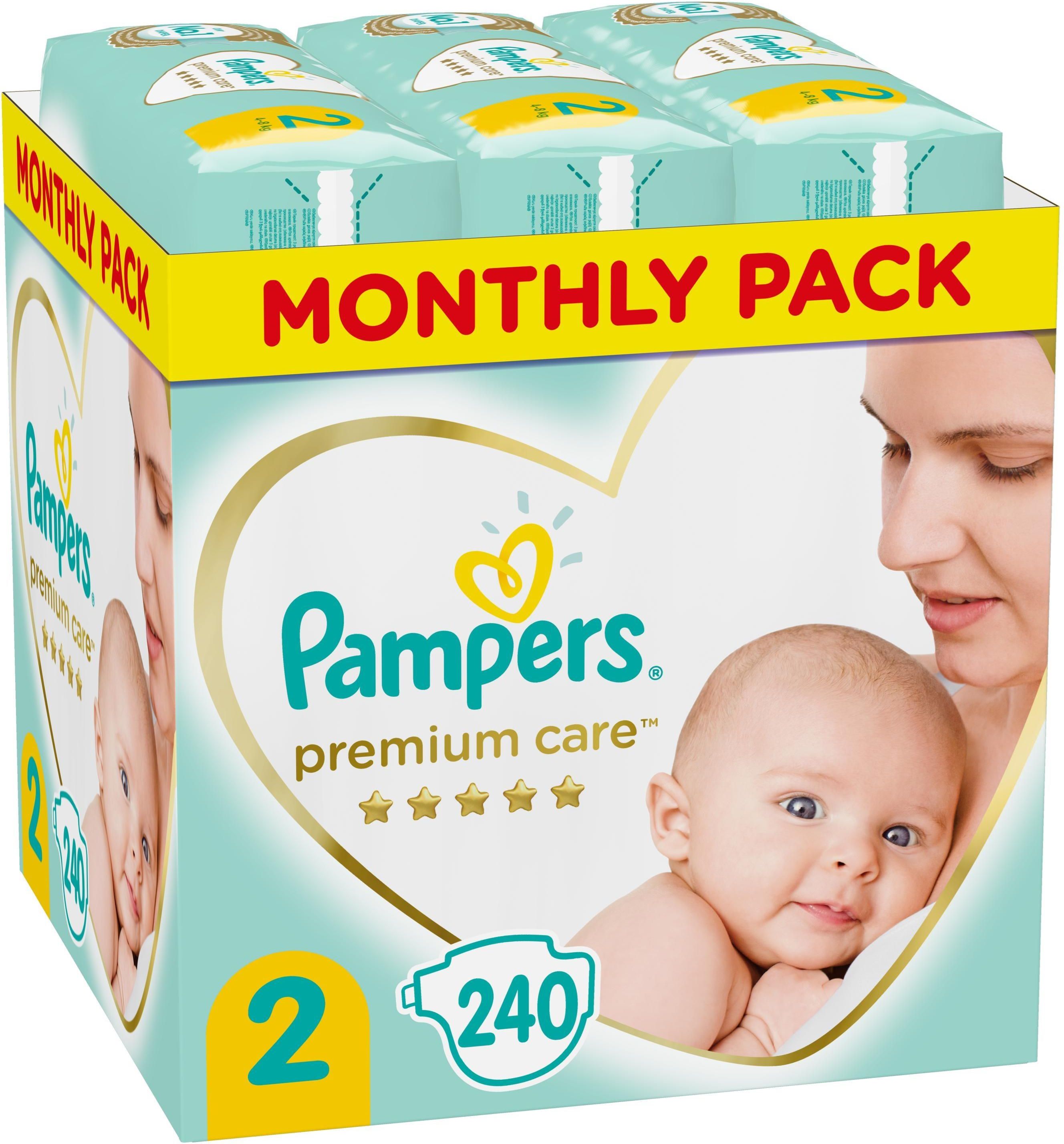 pampers.240szt crna