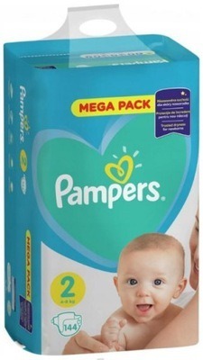 pampersy pampers 2 144 szt