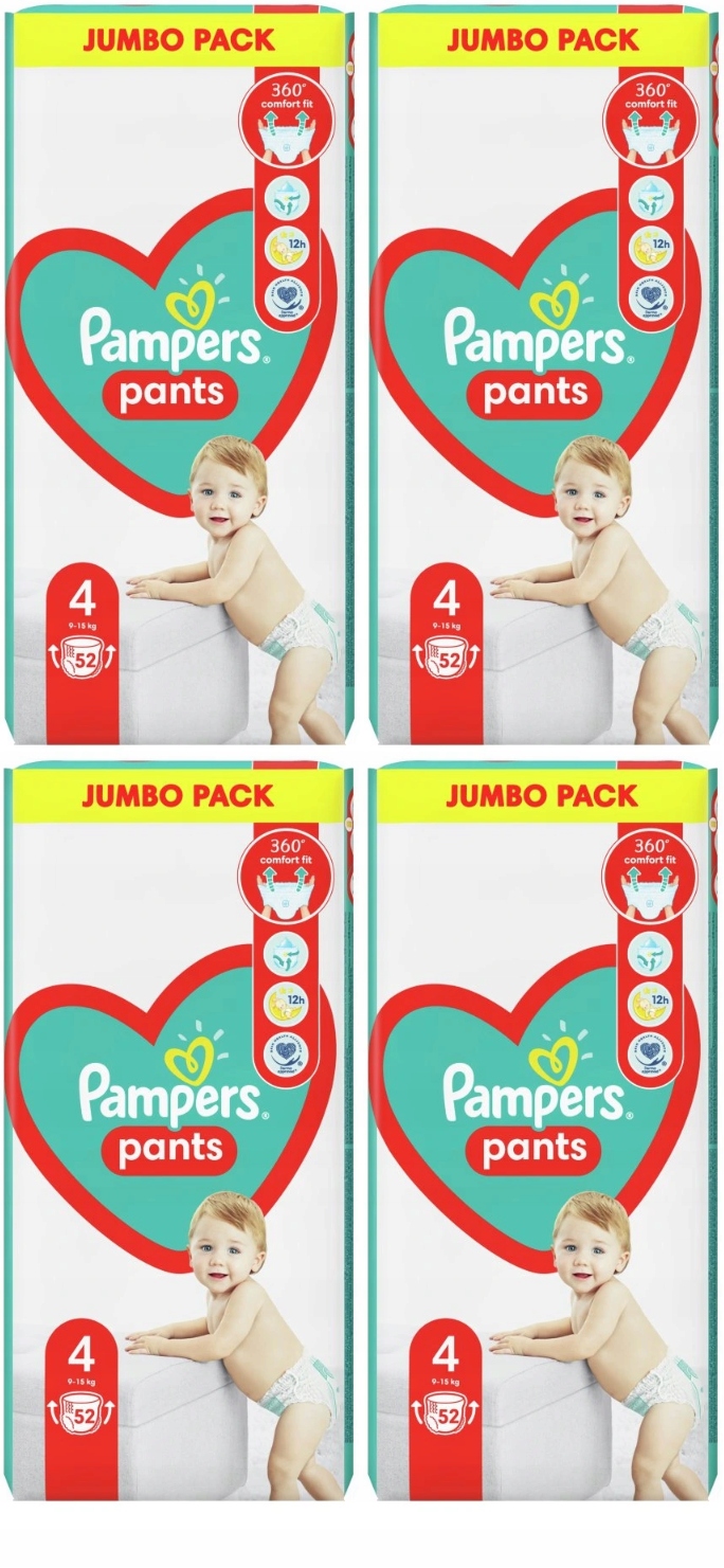 pampersy pampers 4 208