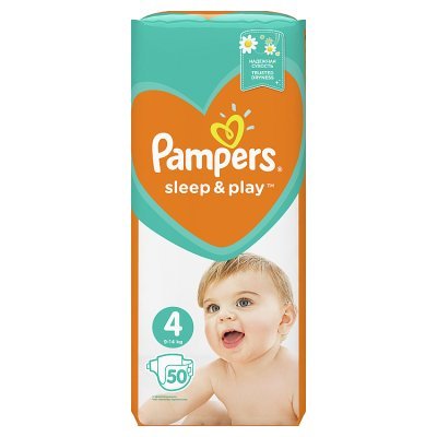 pampersy pampers 4 pomaranczowe