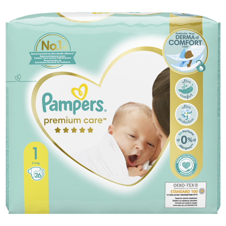 pampersy pampers mala paczka