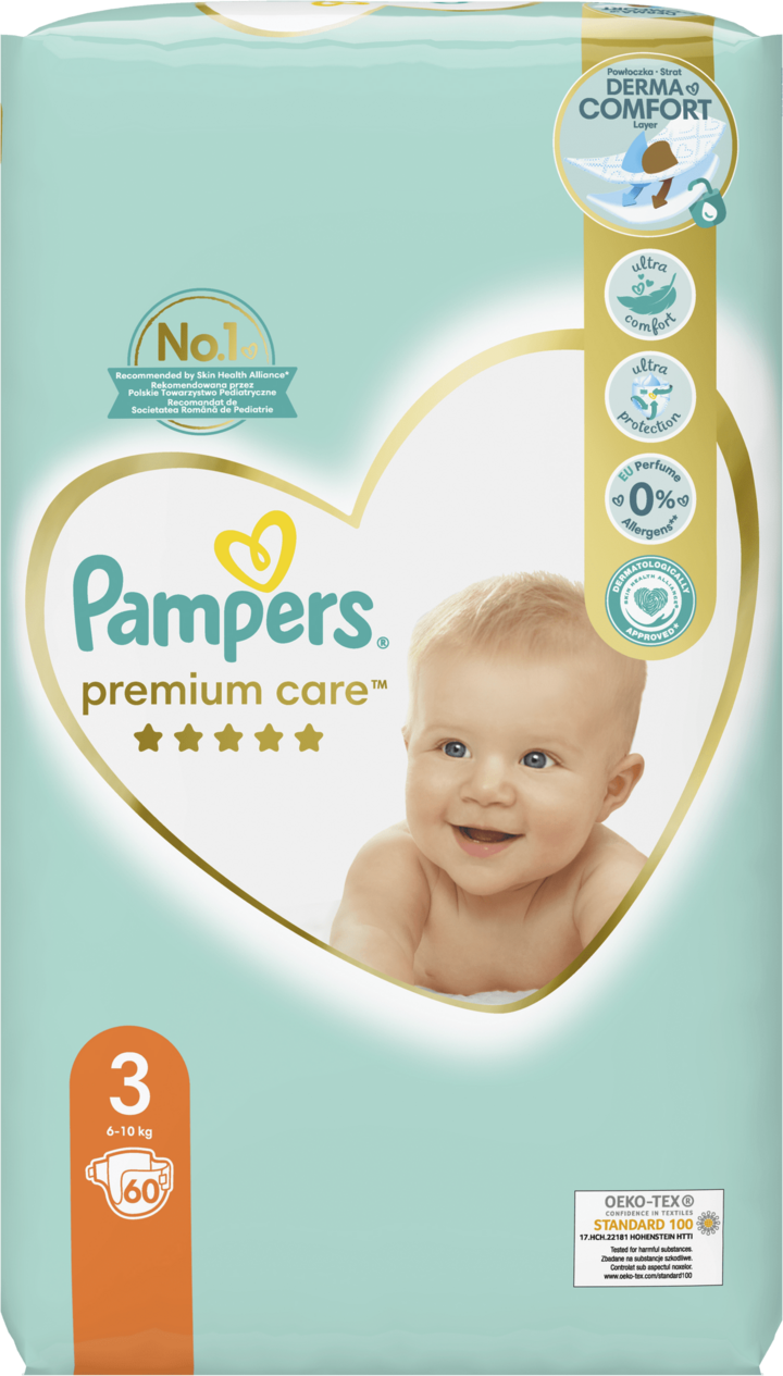 pampersy pampers premium care