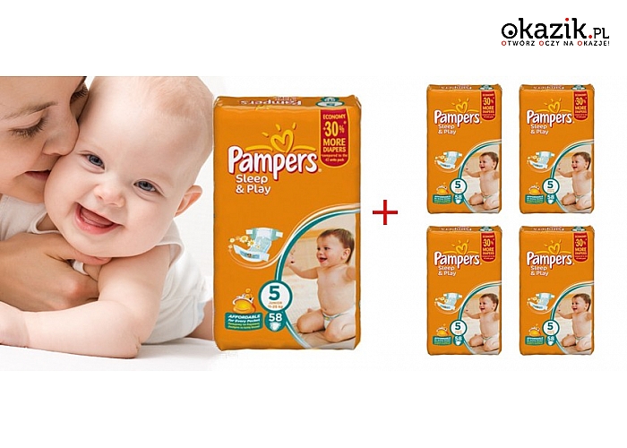 pampersy pampers sleep&play 5 cena