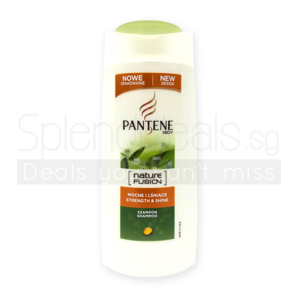 pantene strength and shine szampon