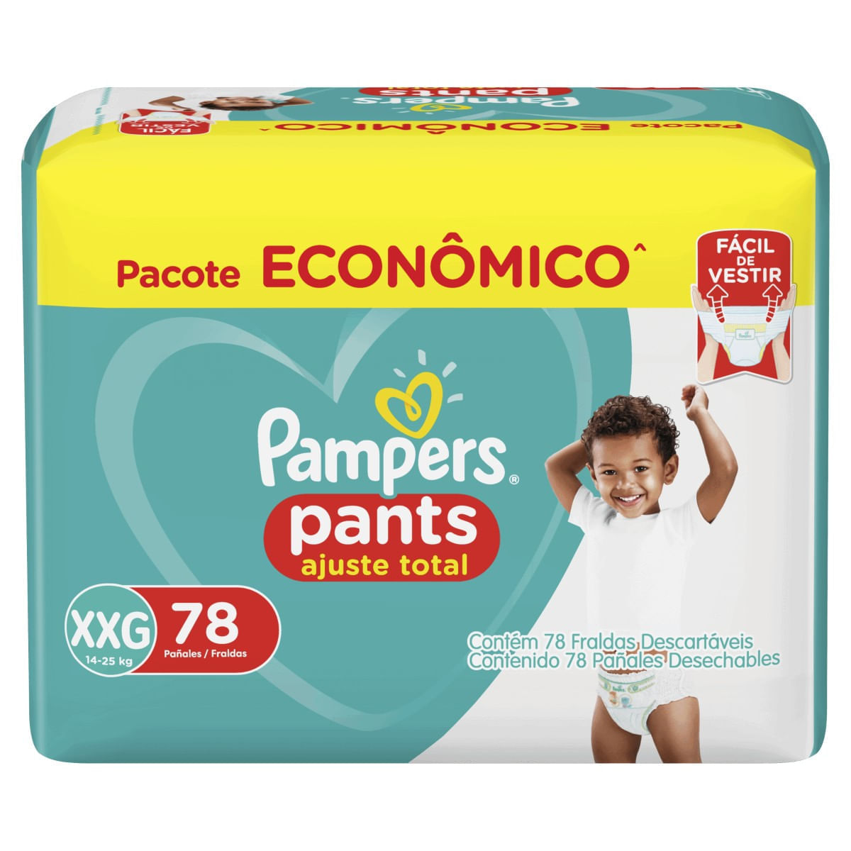 pants 4 pampers 78 szt