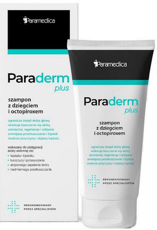 paraderm plus szampon z dziegciem i octopiroxem opinie