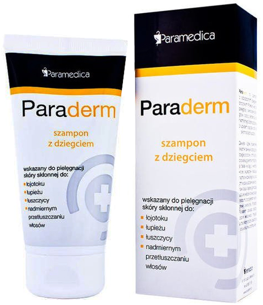 paraderm szampon z dziegciem 150g