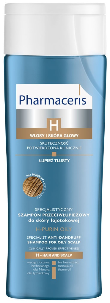 pharmaceris h purin szampon przeciwłupieżowy łupież tłusty 250 ml