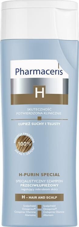 pharmaceris h purin szampon przeciwłupieżowy łupież tłusty 250 ml