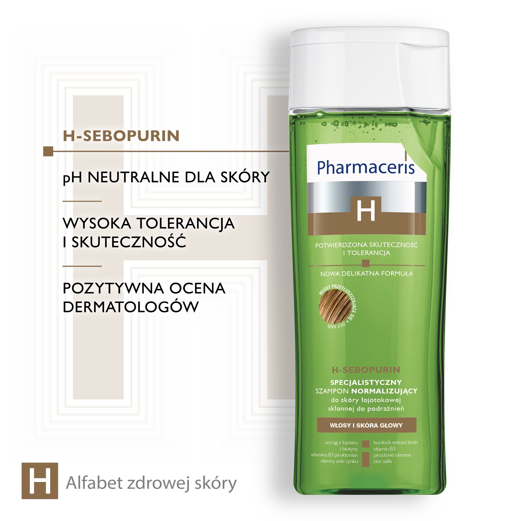 pharmaceris h sebopurin szampon specjalny do skóry łojotokowej
