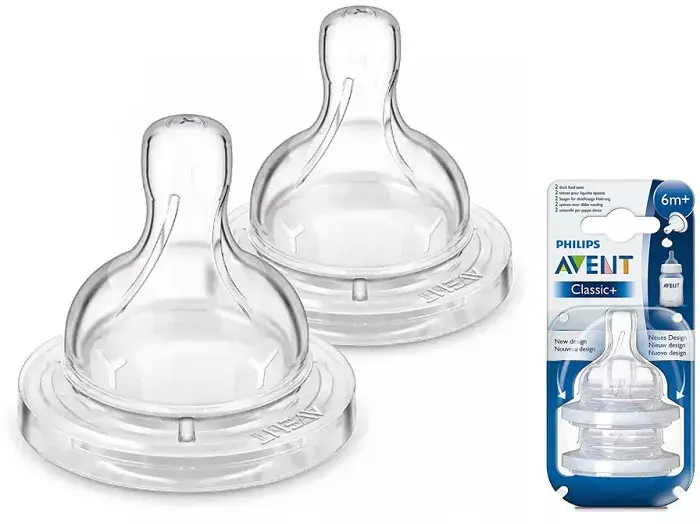 Philips Avent SCF636/27 Silikonowy smoczek antykolkowy do butelki do karmienia