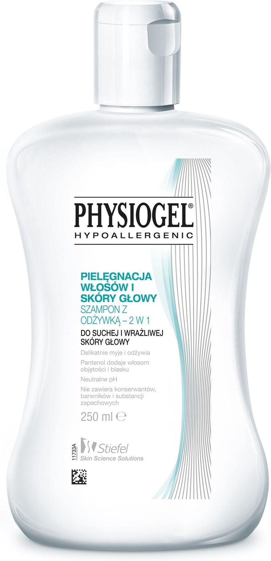 physiogel szampon z odżywką