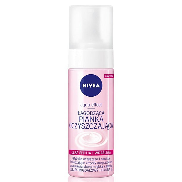 pianka do mycia twarzy nivea glow