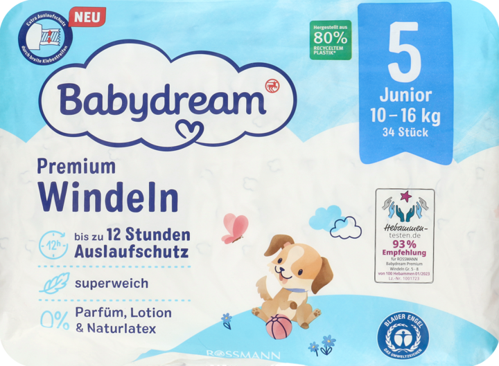 pieluchi jednorazowe baby dream newborn