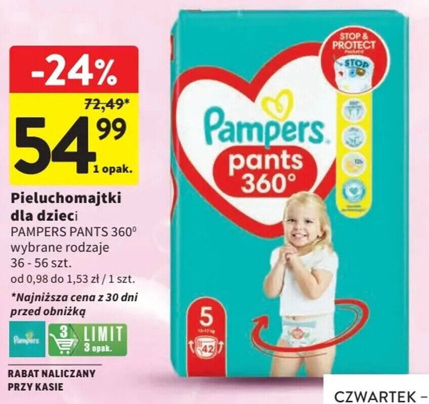 pieluchomajtki aktualne promocje