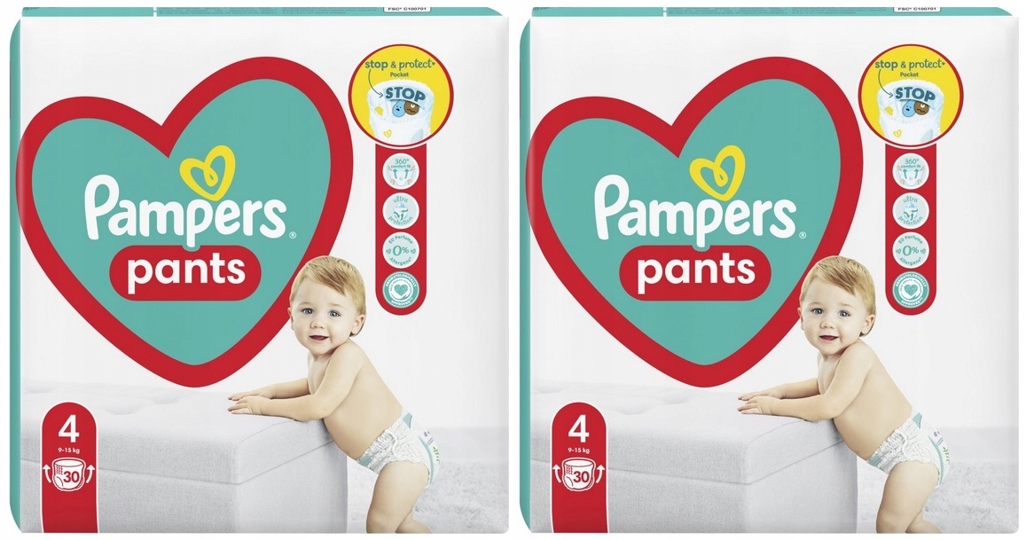 pieluchomajtki pampers 60 szy