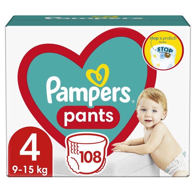 pieluchomajtki pampers pants 4 miesieczne opakowanie