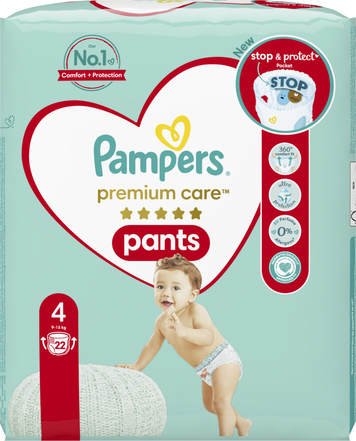 pieluchomajtki pampers premium care niemcy