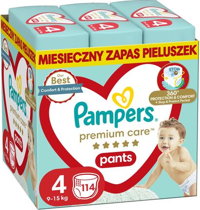 pieluchomajtki pampers premiumcare4