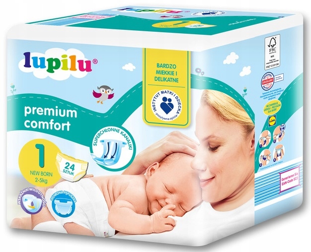 pieluchy 5 lupilu premium comfort