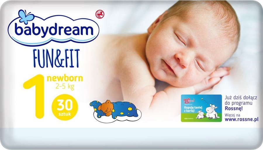 pieluchy babydream fun&fit sroka o