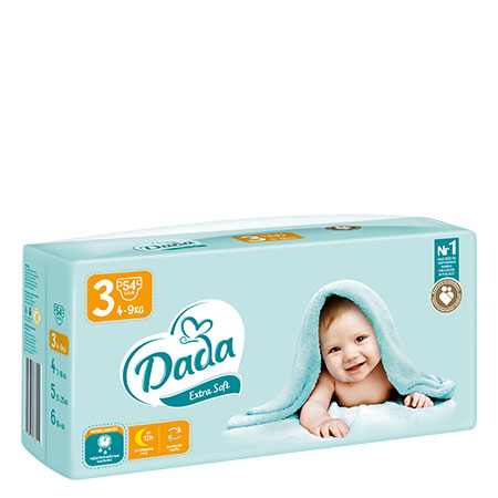 pieluchy dada newborn różnica