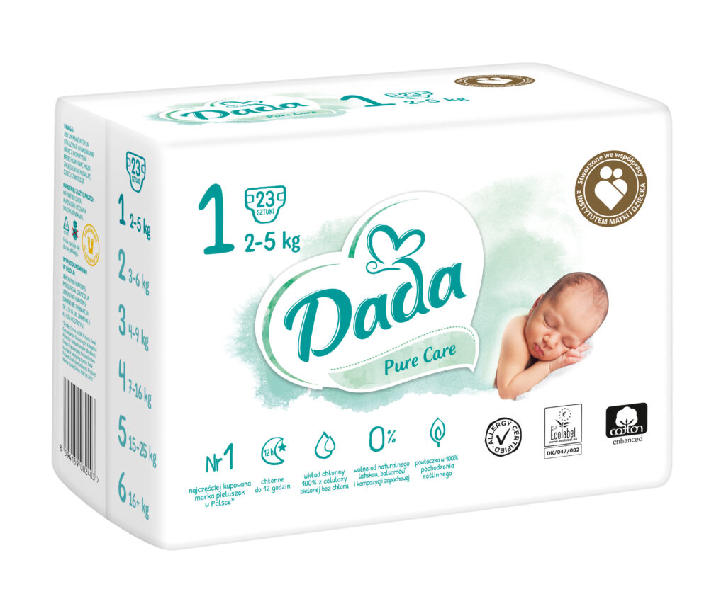 pieluchy dada premium 1 skład