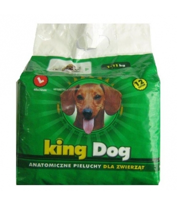 pieluchy dla psów starych-king dog pies 7 kg
