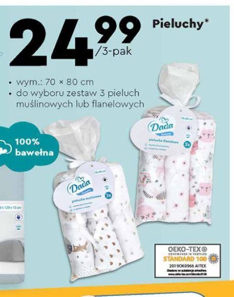 pieluchy flanelowe promocja