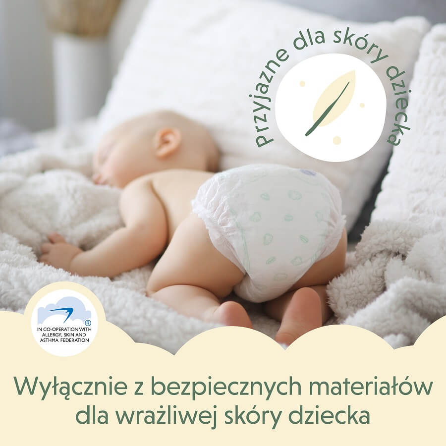 Pieluchy Goo.N dla skóry wrażliwej M 6-11kg 64szt