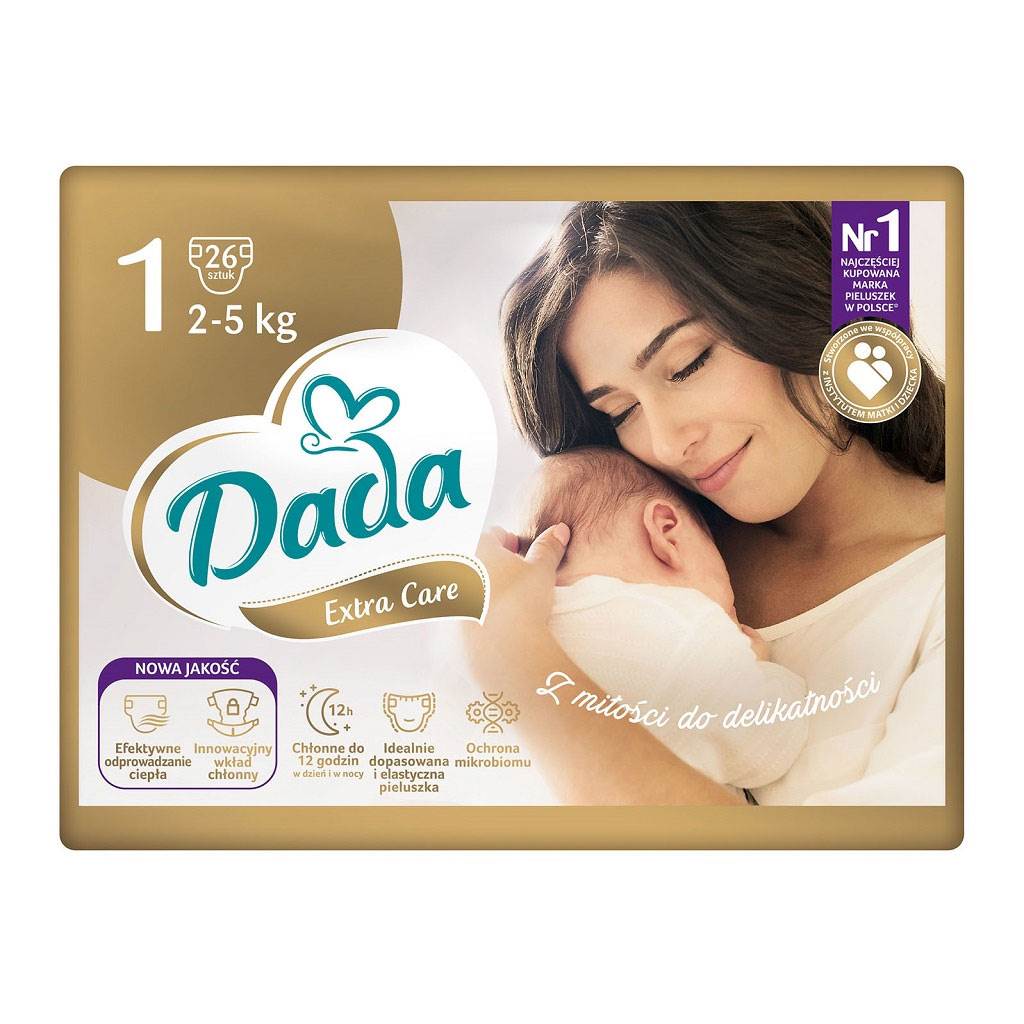 pieluchy jednorazowe dada newborn