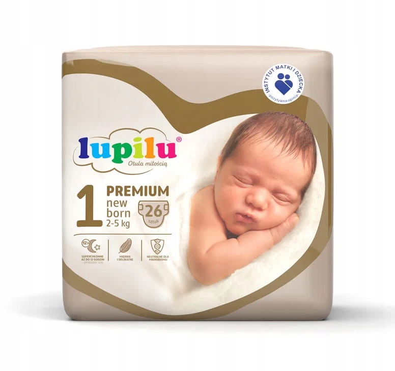 pieluchy lupilu newborn