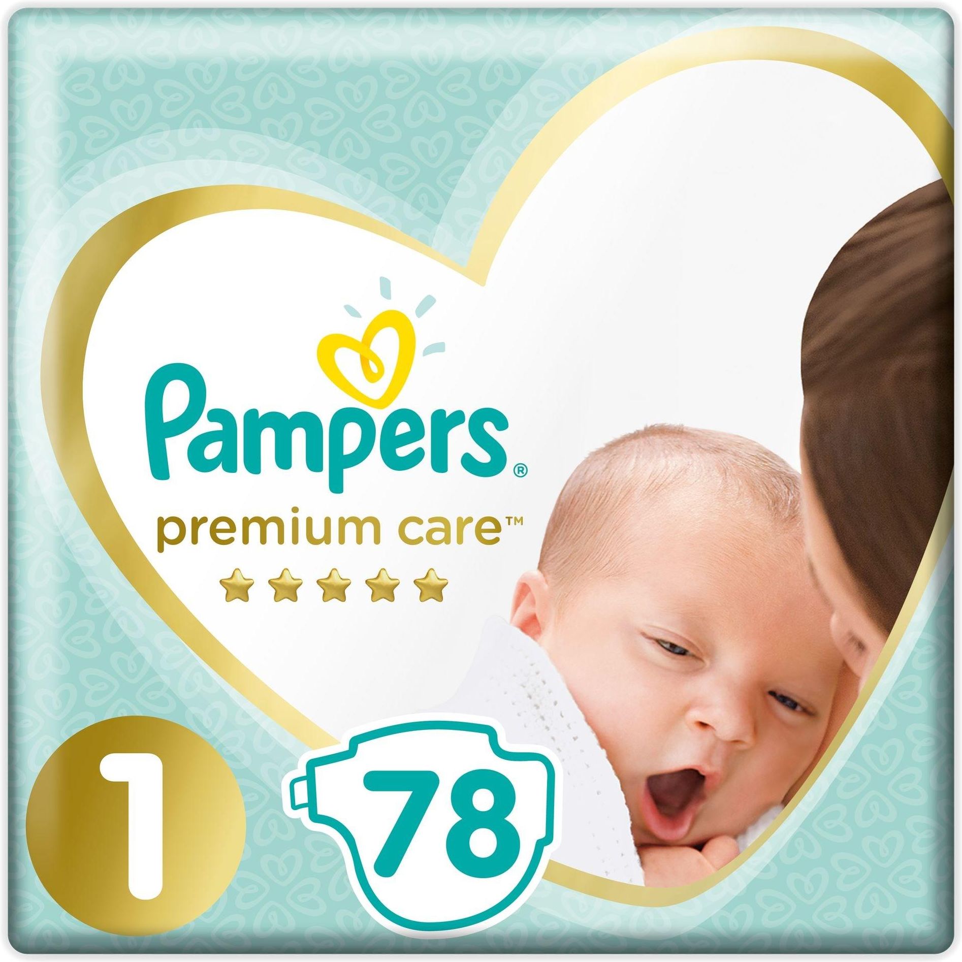 pieluchy pampers 1 ile sztuk