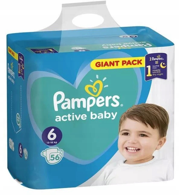 pieluchy pampers 1 mega paka