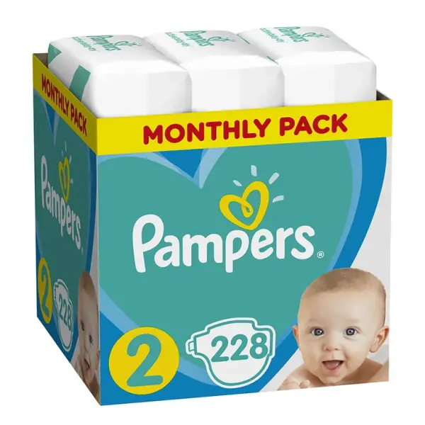 pieluchy pampers 2 active baby dry