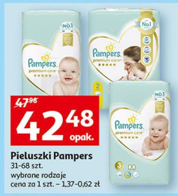 pieluchy pampers 2 auchan