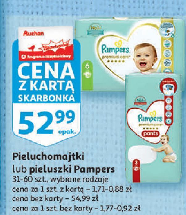 pieluchy pampers auchan