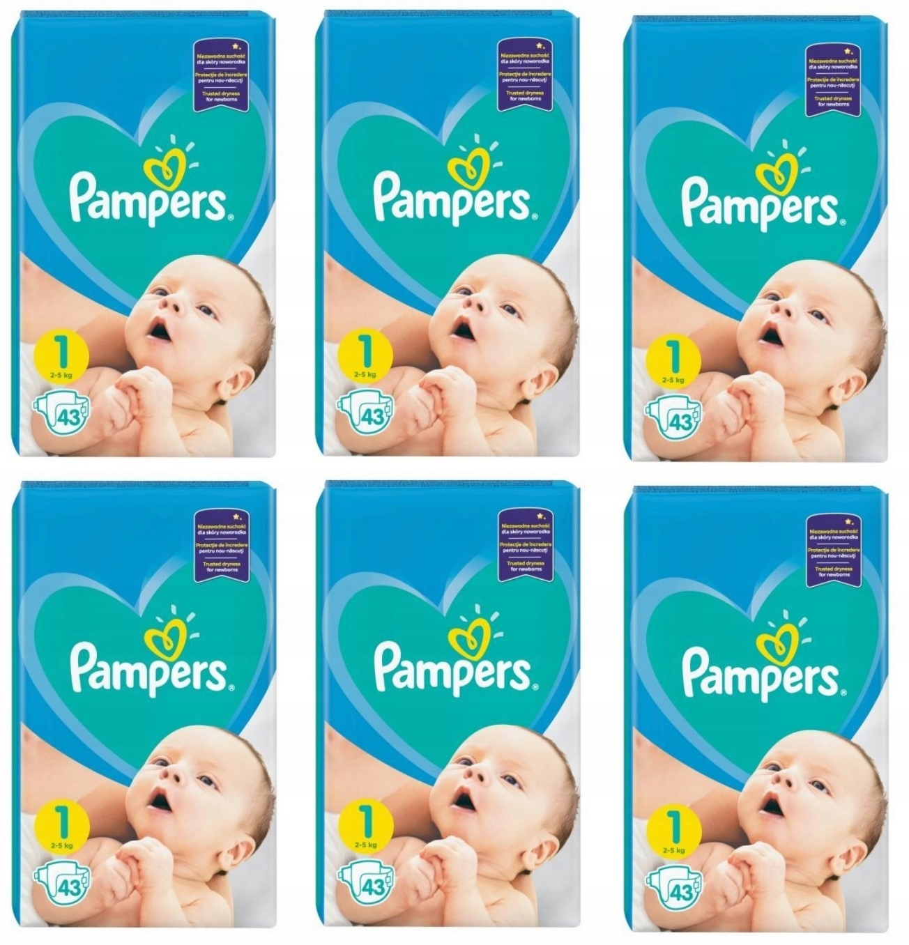 pieluchy pampers new baby newborn