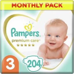 pieluchy pampers premium care 6