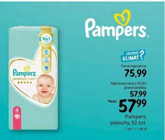 pieluchy pampers tesco promocja