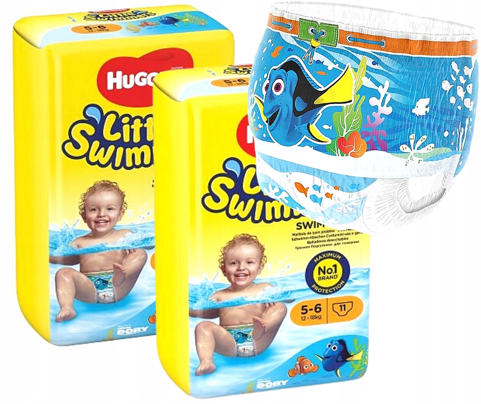 pieluszki do kąpieli huggies 5-6