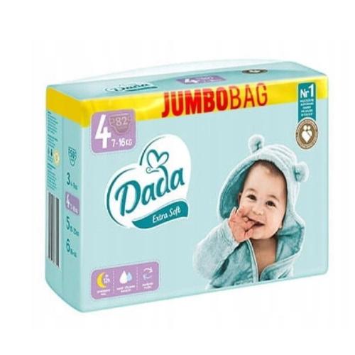 pieluszki dziecięce jednorazowe dada extra soft 5 junior 15-25 kg